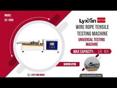 Horizontal Universal Tensile Testing Machine 10kn Capacity Electronic UTM Computer Control