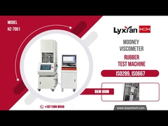 Moving Die Rubber Rheometer Computer Control Meeting Standard ASTM D5289