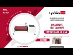 Din Abrasive Test Machine Standard DIN-53516 For Shoes , Clothing , Luggage Rubber