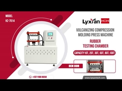 Rubber hydraulic vulcanization press machine 30T 50T 100T Optional capacity