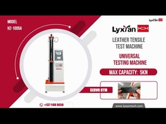 Universal Testing Machine ASTM D2209 test standard for Leather Strength Testing Equipment 5kn Max Lo