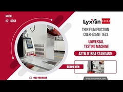 Plastic Film Friction Coefficient Testing Equipment ASTM D1894 5kn max load