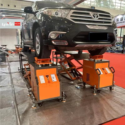 Auto Car Abnormal Noise Detector Chassis Road Simulator 4000kg Lifting Capacity With Two Support Frames Releases