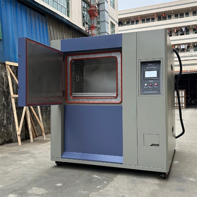 Thermal Shock Temperature Aging Test Chamber For Plastic Bucket 1-Year Warranty Automatic Three-Slot Type High-Precision Glass Wool PU Foam Rubber