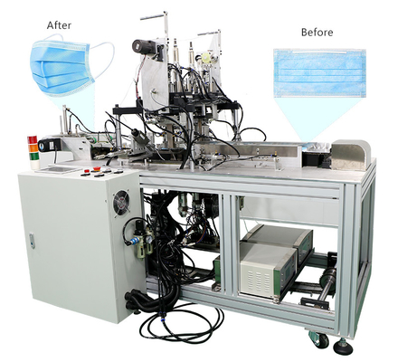 Automatic Ear Loop Mask Testing Equipment Welding Ultrasonic 3KW