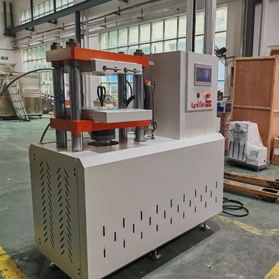 Electric Flat Vulcanizing Rubber Testing Machine 200kg/Sq.Cm Digital Display