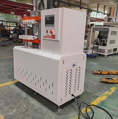 Electric Flat Vulcanizing Rubber Testing Machine 200kg/Sq.Cm Digital Display