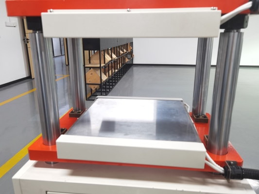 Rubber Press Flat Vulcanizing Plate Machine Manual Type Press Rubber Heating Pressing Machine Capacity 20t