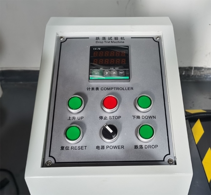 Single Wing Drop Test Machine For Carton Package Test Height 300~2000mm Falling Plane Error Less Than 1°