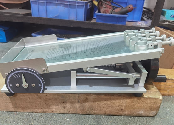 Tape Adhesive Rolling Ball Tester 4 Group Type Ramp Angle 20°~40° Generally 30° 4Pcs Specimen