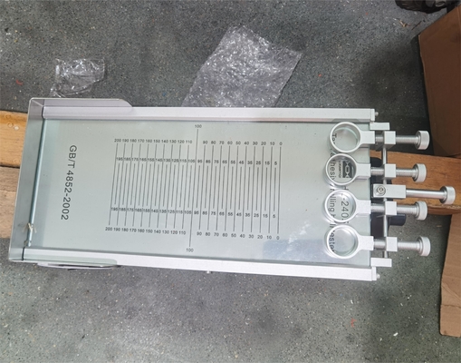 Tape Adhesive Rolling Ball Tester 4 Group Type Ramp Angle 20°~40° Generally 30° 4Pcs Specimen