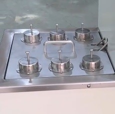 Rubber Testing Machine Constant Temperature Rubber Resistance Oil Tank With Standard Iso-1817 Test Cup Number 6