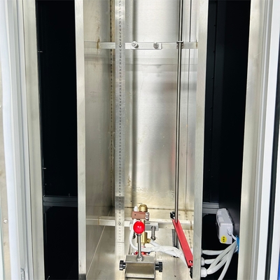 Single Wire Vertical Burning Tester Machine With Standard IEC60332 Blue Flame Core Height 46~78mm