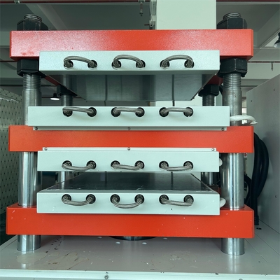 Rubber Plate Vulcanizing Compression Molding Press Machine With Double Layer High Efficiency 300 Degree Celsius
