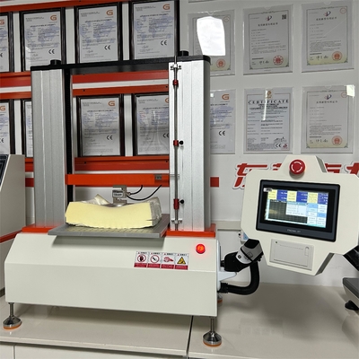 Hardness And Fatigue Compression Testing Machine For Foam Utm 0.5 Grade Accurate Iso 2439 Standard
