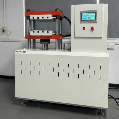 Rubber Products Plate Vulcanizing Press Equipment 100t Capacity Heating Up Time Normal Temperature～160℃ About 20min