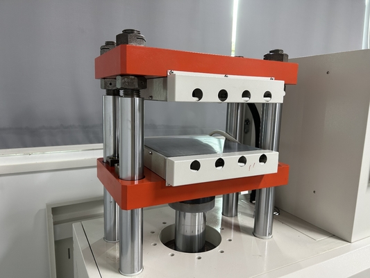 Rubber Products Plate Vulcanizing Press Equipment 100t Capacity Heating Up Time Normal Temperature～160℃ About 20min