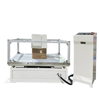 Carton Simulation Transport Vibration Testing Equipment 150kg Rated Load With Rotary Dc Motor