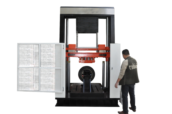 Car Wheel Impact Performance Tire Impact Testing Machine Equipment With Standard Iso7141-2005/ Saej 175