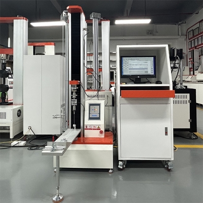 Plastic Thin Film Elastic Peel Adhesion Testing Equipment 5kn Max Force Load 400w Power UTM ASTM D5458 Test Standard