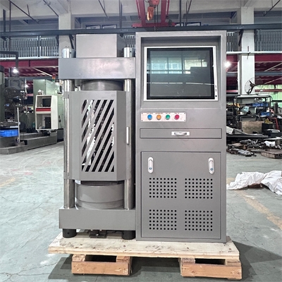 Concrete Brick Compression Test Machine Equipment Hydraulic Pump Rated Pressure 40Mpa 2000Kn Max Load
