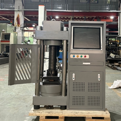 Concrete Brick Compression Test Machine Equipment Hydraulic Pump Rated Pressure 40Mpa 2000Kn Max Load