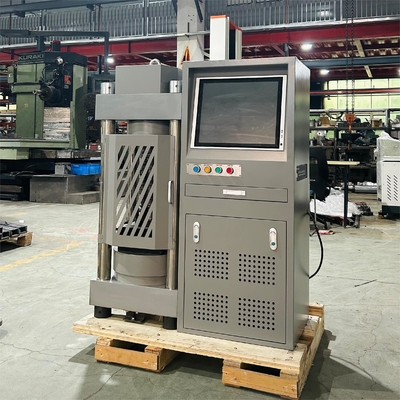 Concrete Brick Compression Test Machine Equipment Hydraulic Pump Rated Pressure 40Mpa 2000Kn Max Load