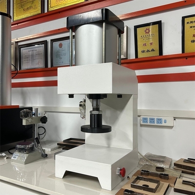 Pneumatic Slicer Pneumatic Cut Specimen Machine Equipment Manufacturers For Rubber Product  1T Capacity