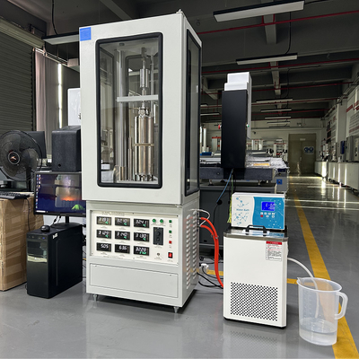 고무 열 전도성 테스트 장비 표준 ASTM D5470-12을 충족 압력 측정 범위 0 ~ 1000N