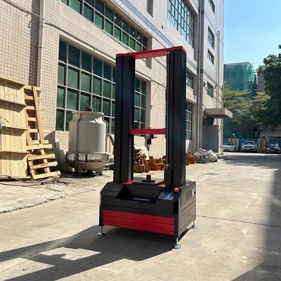 Universal Testing Machine Rubber Tensile Strength Testing Machine Equipment ASTM D412 ISO 37 Standard 20KN Maximum Load Customized Color