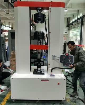 Tensile Testing Machine Equipment For Metal Steel Hydraulic Clamp Fixture Computer Servo-Type UTM Maximum Load 20TON