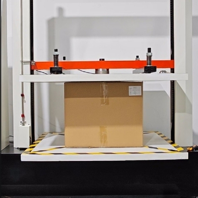 Package Carton Resist Compression Testing Machine Equipment ASTM D642 And ISO2872 Test Standard Touch Screen Type
