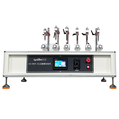 Footwear Testing Machine National Standard Shoes Abrasion Testing Machine Load 4.9N Adjustable Abrasive Wheel Speed 100-300r/Min