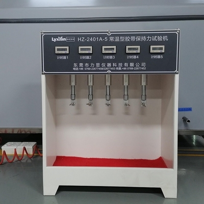 Adhesive Tape Retention Testing Machine Equipment Normal Temperature-type 5 Groups Test Seperate