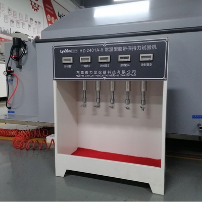Adhesive Tape Retention Testing Machine Equipment Normal Temperature-type 5 Groups Test Seperate