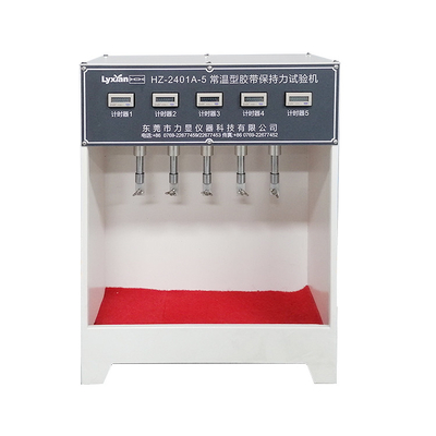 Adhesive Tape Retention Testing Machine Equipment Normal Temperature-type 5 Groups Test Seperate