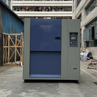Thermal Shock Temperature Aging Test Chamber For Plastic Bucket 1-Year Warranty Automatic Three-Slot Type High-Precision Glass Wool PU Foam Rubber