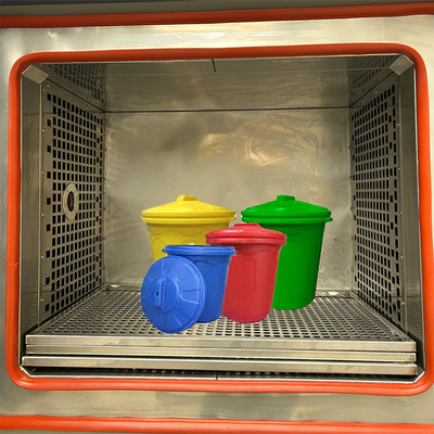 Thermal Shock Temperature Aging Test Chamber For Plastic Bucket 1-Year Warranty Automatic Three-Slot Type High-Precision Glass Wool PU Foam Rubber