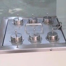 Máy kiểm tra cao su nhiệt độ liên tục bể dầu chống cao su với tiêu chuẩn ISO-1817 thử nghiệm cốc số 6