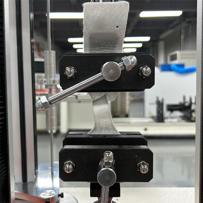 Máquina de ensaio universal para fita de tecido Máquina de ensaio de tração Laboratório Astm D5034 Velocidade de ensaio 300 mm/min