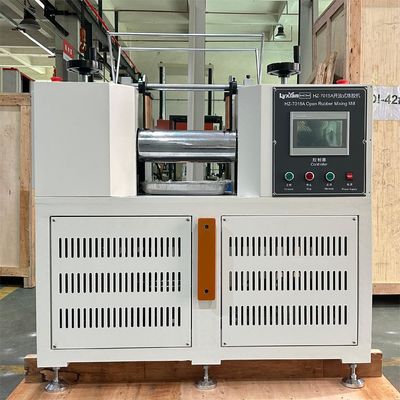 Equipaggiamento per il mulino di miscelazione aperto di gomma Diametro del rullo 120 mm/4 pollici Due rulli HG/T 3108-199 standard