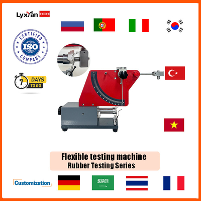 LIXIAN RUBBER TEST MACHINE MACHINE 0.5J ENERGY RUBBER Flexibele Rebond Rebond Rebond -testapparatuur